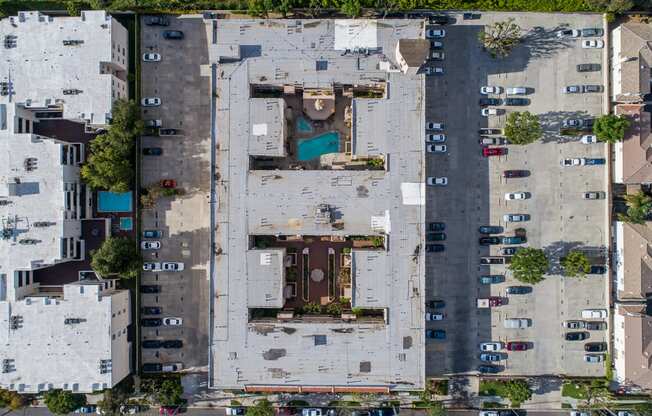 Top View at Park Merridy, Northridge, CA, 91325