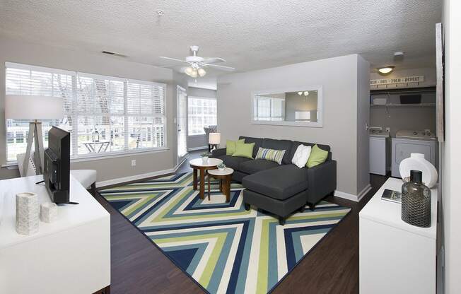 Spacious living area at Legacy Arboretum (Signature)