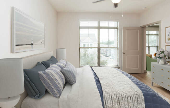 Bedroom with Hard Surface Flooring