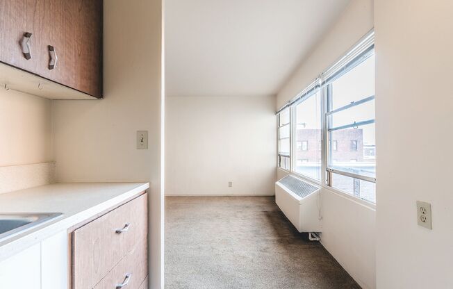 Studio, 1 bath, 423 sqft, $1,375, Unit 105