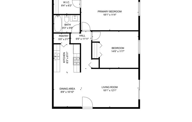 2 beds, 1 bath, 980 sqft, $1,795, Unit 1669-104 Quail