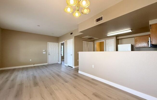 Gated condo boasts 2 bedrooms and 2 bathrooms
