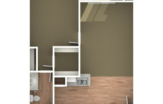 1 bed, 1 bath, 635 sqft, $805