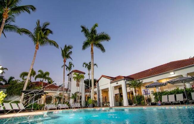 Resident Club with Pool at The Sophia at Abacoa, Jupiter, FL