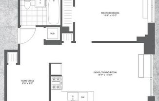 1 bed, 1 bath, $5,695, Unit 13C