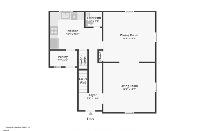 3 beds, 2.5 baths, 1,628 sqft, $3,800