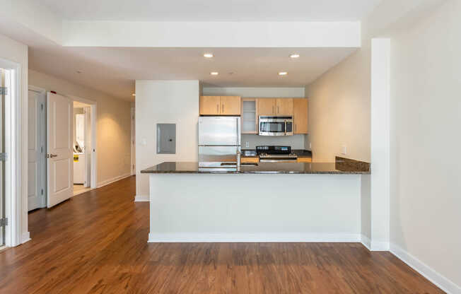 Kitchen with Stainless Steel Appliances