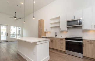 Kitchen with Stainless Steel Appliances