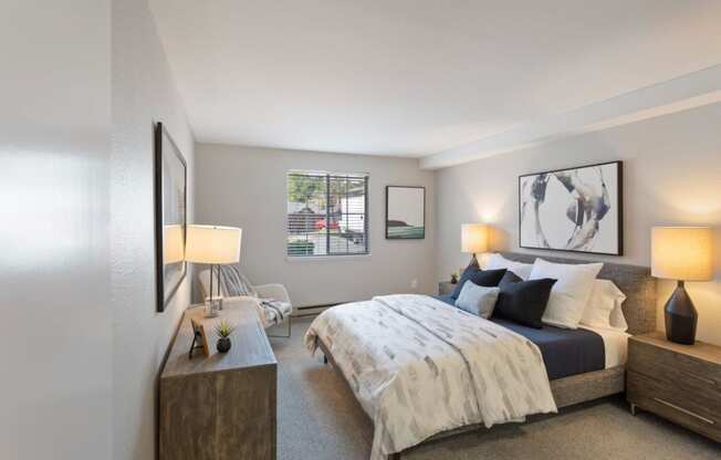 Alvista 23 Apartment Homes Model Bedroom