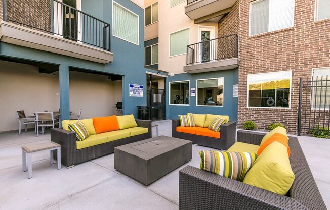 Fire Pit and lounge area