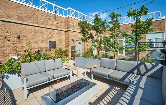 Newly Renovated Rooftop Lounge With Fire Pit