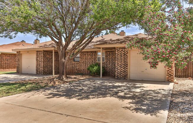 2 Bedroom 2 Bathroom 1 Car Garage Duplex