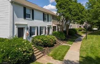 The Village at Horsepen townhome exterior