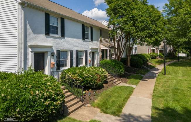 The Village at Horsepen townhome exterior