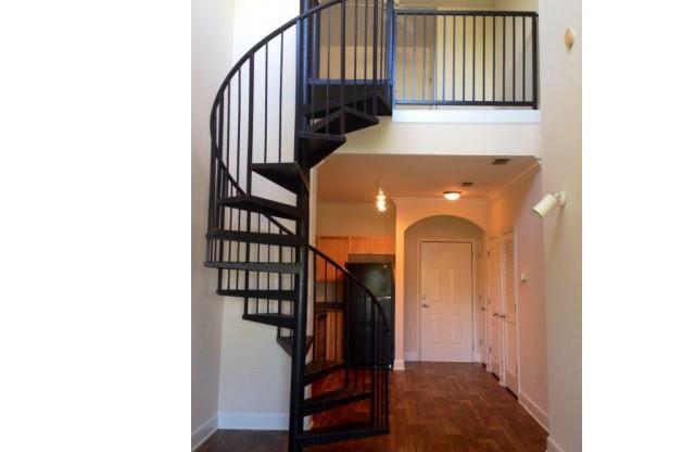 Loft Spiral Staircase at The Orleans of Decatur, Decatur