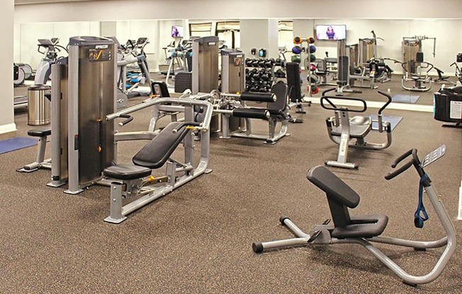 Building Amenities - Fitness Center at Residences at Leader, Cleveland, 44114