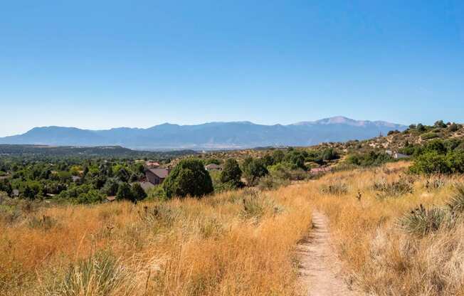 Hiking Paths at Heritage at Hidden Creek, Colorado, 80918