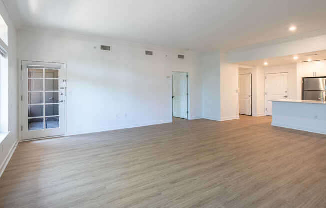 Living Room with Hard Surface Flooring