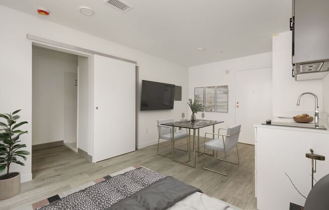 Studio, 1 bath, 252 sqft, $1,250, Unit 502