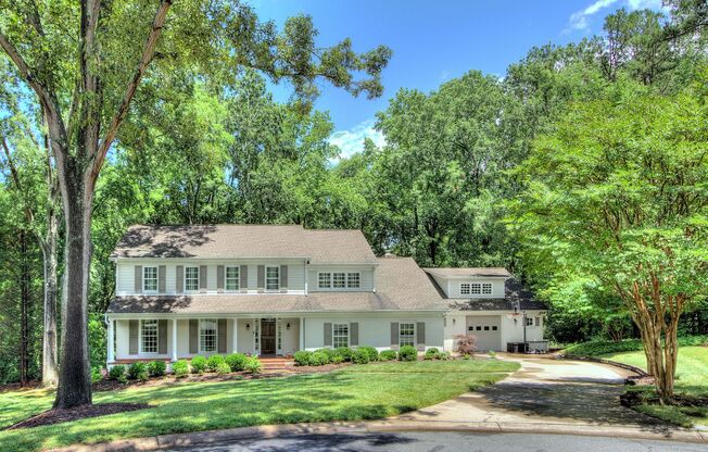 Welcome to this remarkable, fully updated brick home in Foxcroft w/ rare cul-de-sac lot.