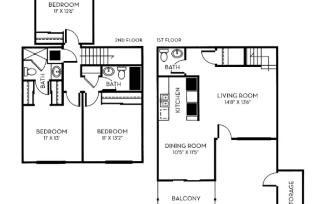 3 beds, 1,228 sqft, $3,715
