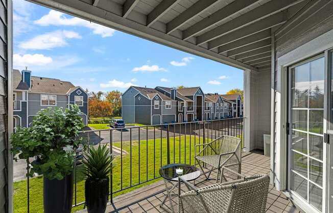 Balcony with Furniture