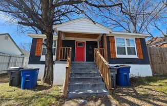 Near Bishop Arts District 2-bedroom, 1-bath duplex