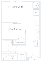 Studio, 1 bath, 522 sqft, $2,088