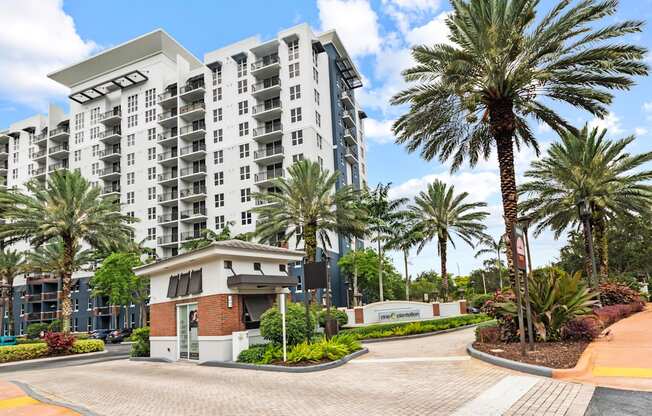 the building in which the apartment is located