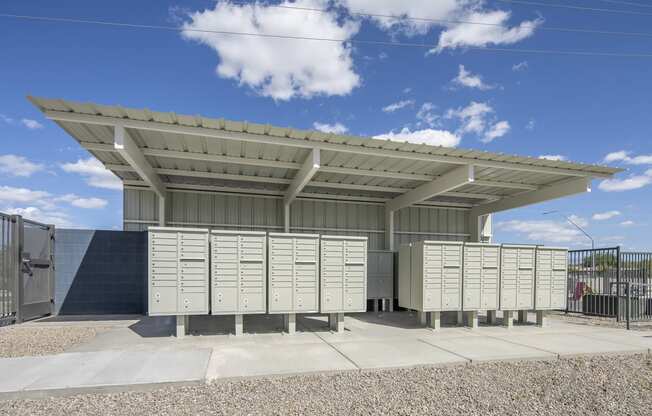 Community Mail Boxes at Cabana Bridges Apartments in Tucson Arizona
