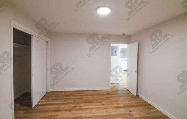 4 bedroom, 3 bath attached home.