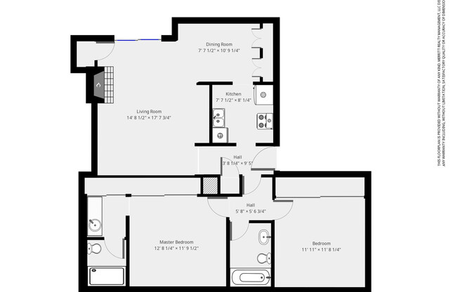 2 beds, 2 baths, 1,100 sqft, $1,575, Unit A6