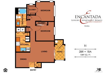 2 beds, 1 bath, 1,022 sqft, $1,512