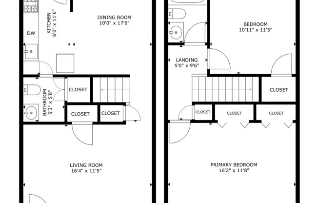 2 beds, 1.5 baths, 1,100 sqft, $1,250, Unit 2992-04