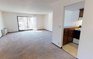 Gold Crest Apartments Living Room, Hopkins, Minnesota