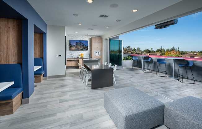 community clubhouse at Ladera