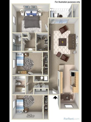 3 beds, 2 baths, 1,350 sqft, $1,919