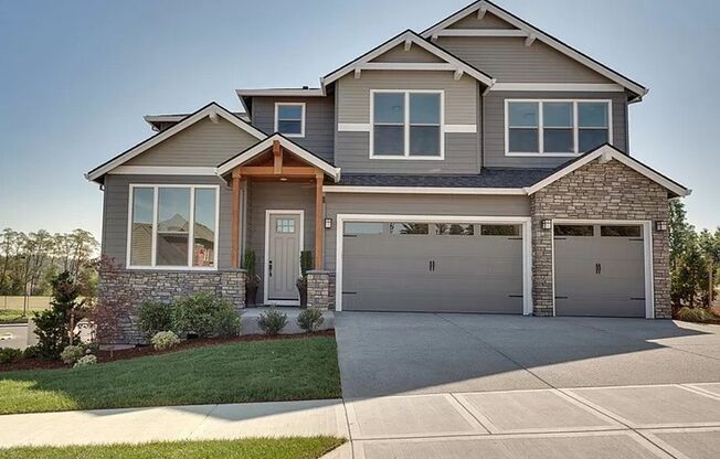 Beautiful 4 Bedroom, 3.5 Bath Happy Valley Home!! Views of Lush Green Hills, Open Concept and 3 Car Garage!!