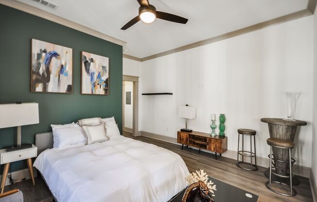 $400 Move In Special: Beautifully Updated Midtown Studio Apartment Walking Distance to Piedmont Park!