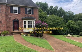 Nashville - Donelson- Percy Priest Lake Area - 3-bedroom 2.5 Bath