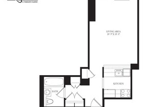 Studio, 1 bath, $5,000, Unit 1405