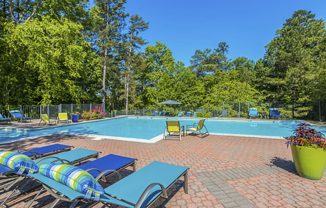 Sundeck at Woodmere Trace Apartments in Duluth, Georgia, GA 30096