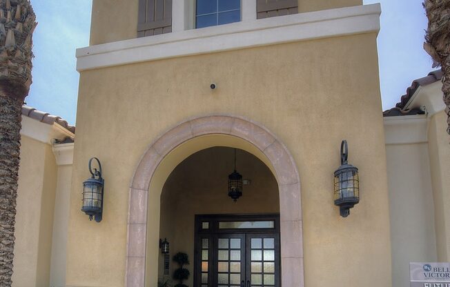 Leasing office Entrance 2at Bella Victoria Apartments in Mesa Arizona January 2021