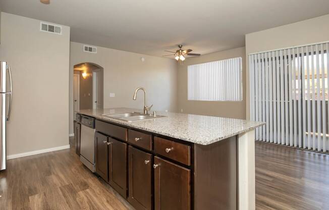 wooden cabinets at The Cantera by Picerne, Nevada