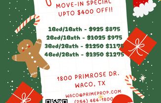 Live Comfortably, Live Spaciously, Live Affordably, Live Safely in Waco, TX