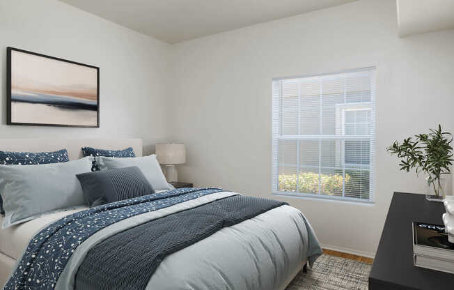 Bedroom with Hard Surface Flooring