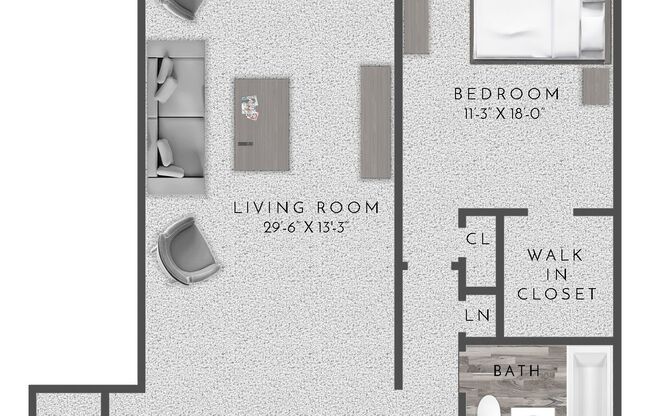 1 bed, 1 bath, 923 sqft, $3,355
