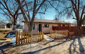 West Central Ames - tucked back behind street for more privacy