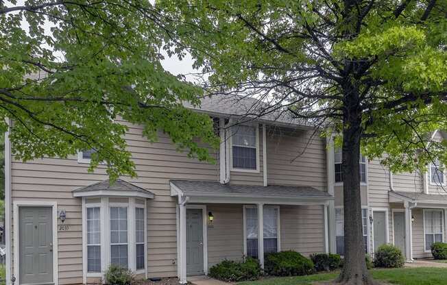 Townhomes with basement