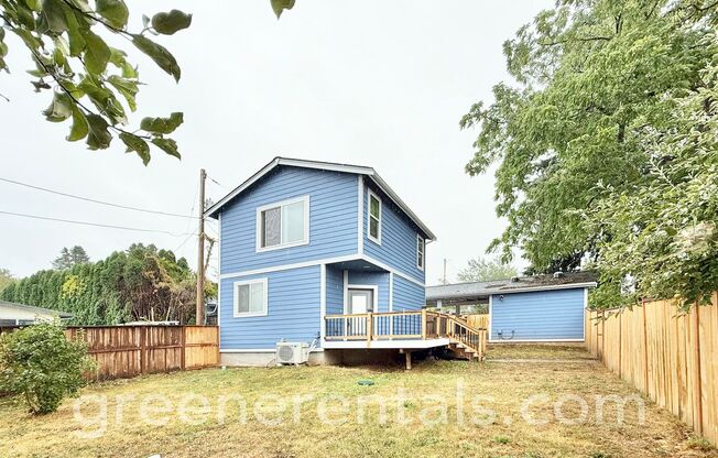 Modern 1-Bedroom Home with Yard, Deck & Carport